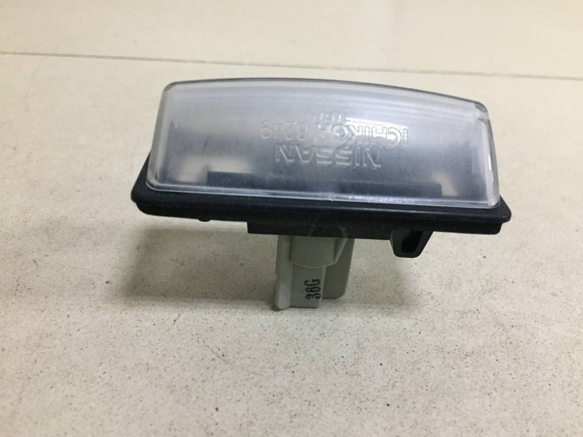 Фонарь подсветки номера Nissan Almera 3 (G11, G15) 2012>