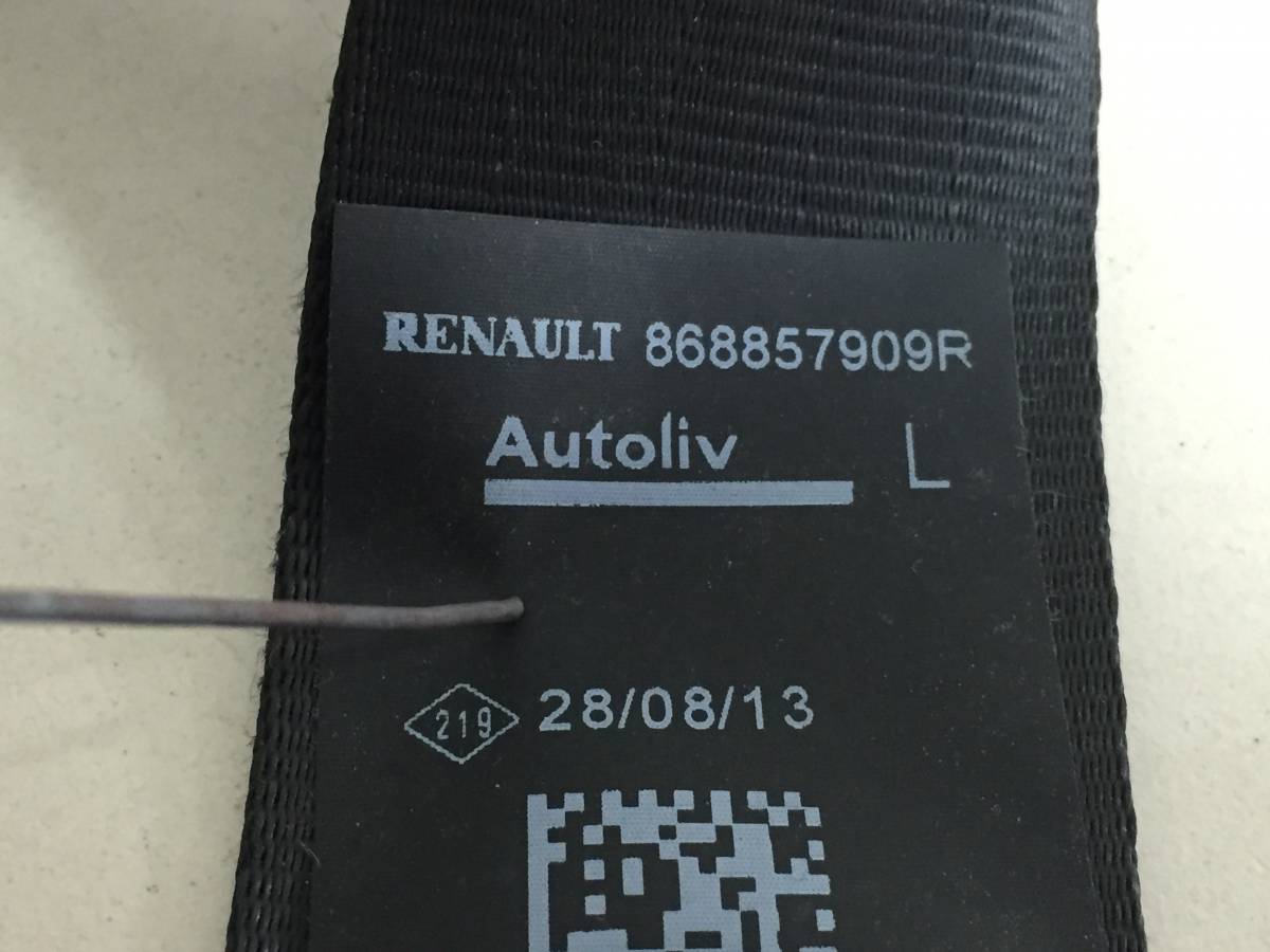 Ремень безопасности Renault Logan (2) 2014>