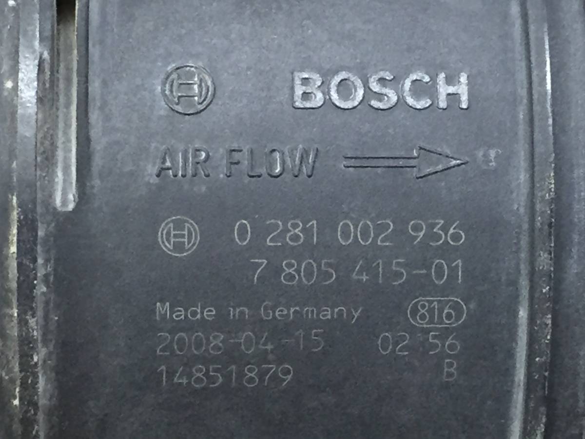 Датчик расхода воздуха (массметр, дмрв) BMW 3-series E90/E91 2005-2011