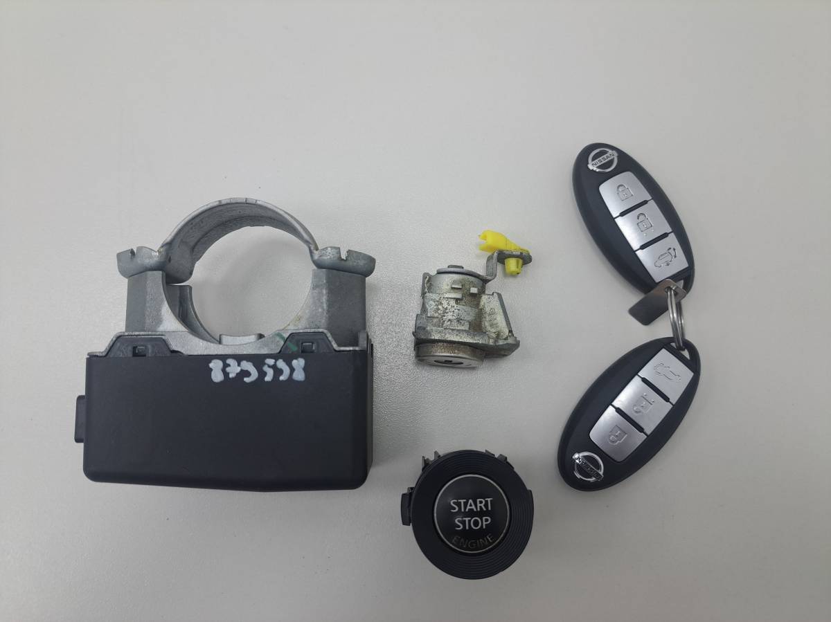 Замок зажигания (комплект) Nissan X-Trail 3 (T32) 2014> Замок зажигания (комплект) Nissan X-Trail 3 (T32) 2014>