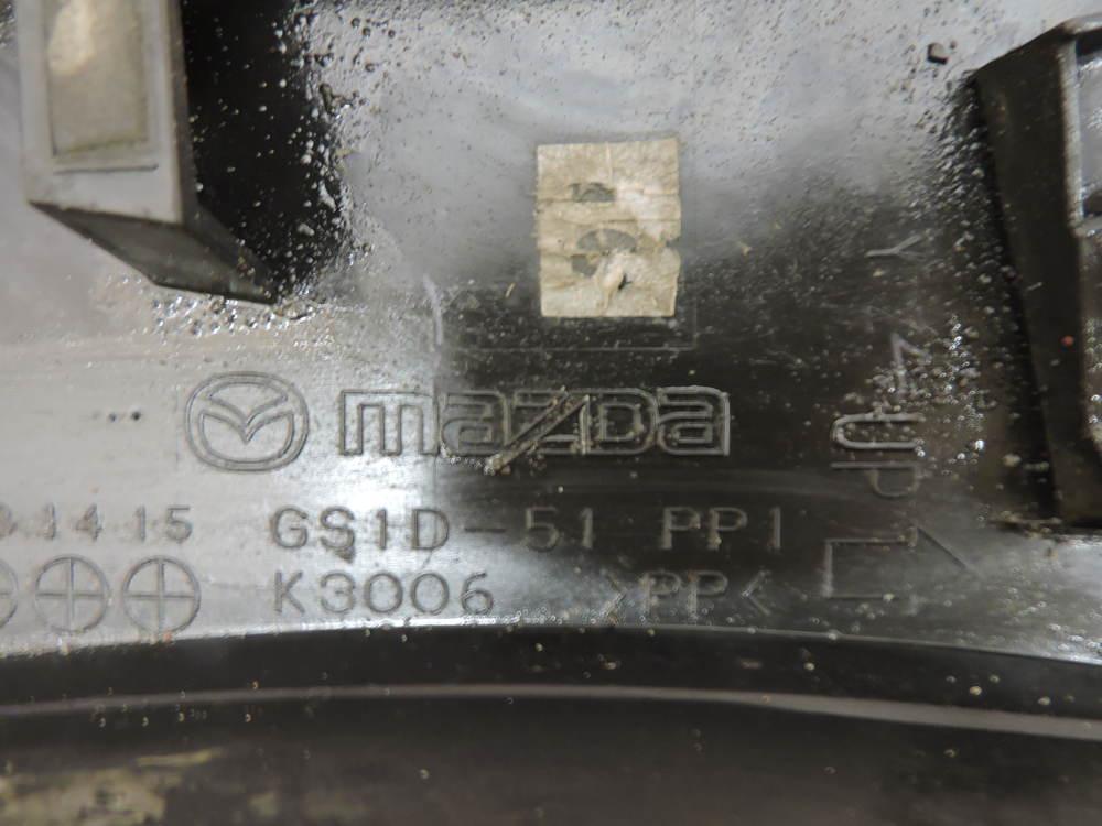 Накладка переднего крыла левого для Mazda Mazda 6 (GH) 2007-2012
