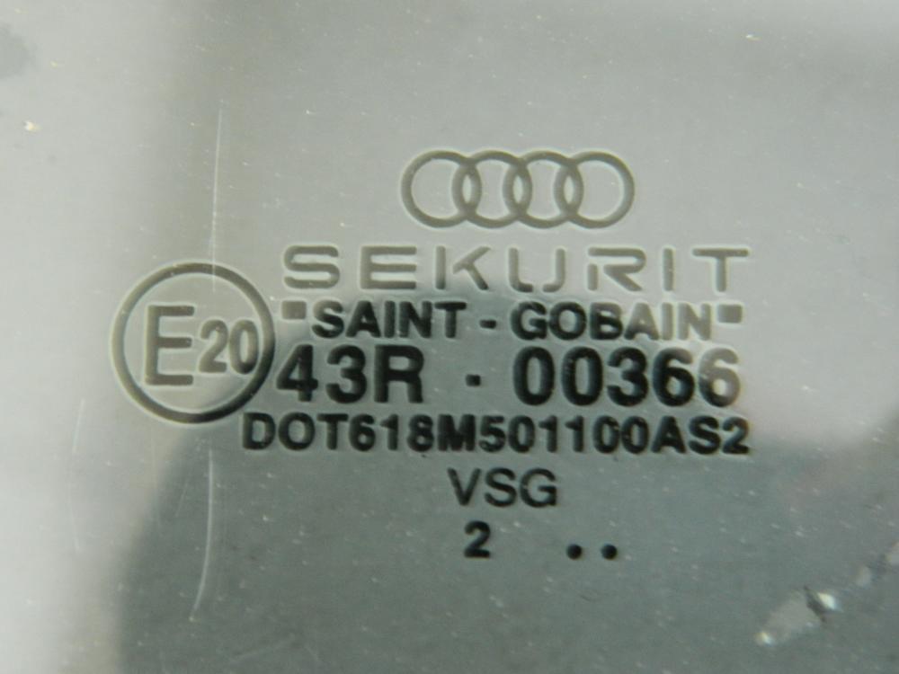 Стекло двери задней левой для Audi A8 (D3, 4E) 2002-2010