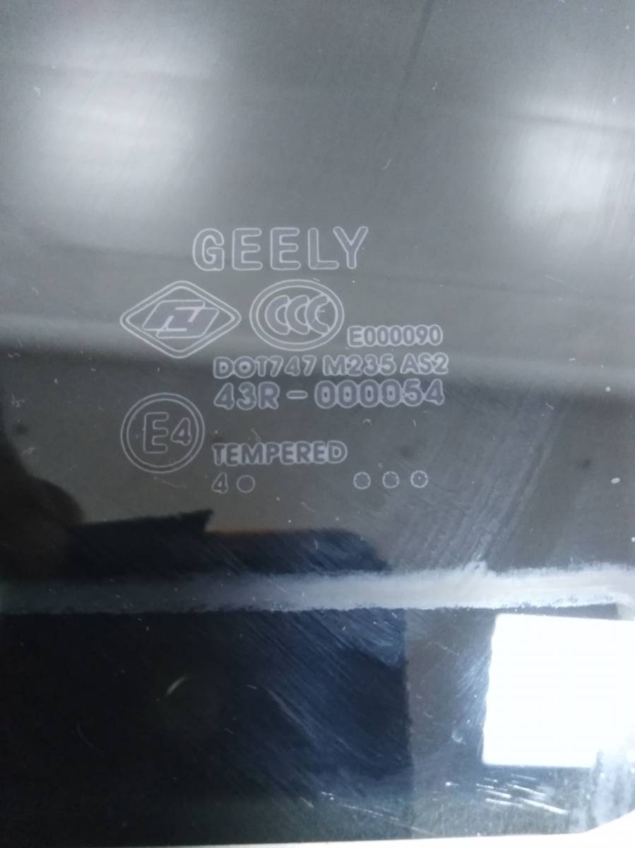 Стекло двери задней левой Geely GC6 2014-2017