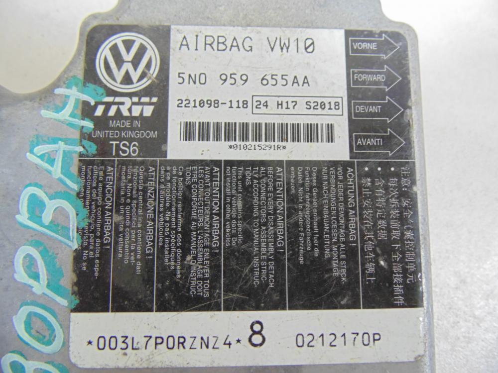 Блок управления AIR BAG для Volkswagen Passat B7 2011-2015