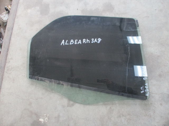 Стекло двери задней правой для Fiat Albea 2002-2012