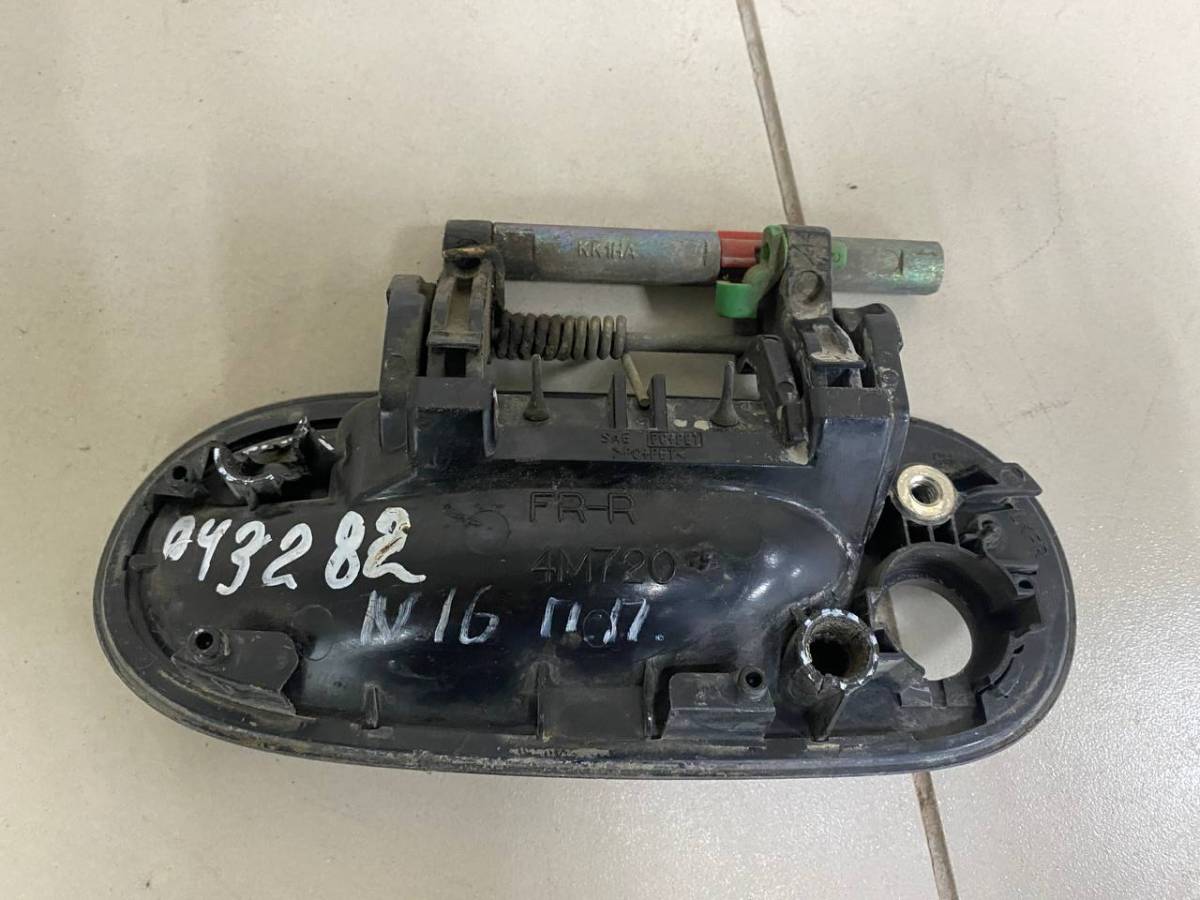 Ручка двери передней наружная правая Nissan Almera (N16) 2000-2006