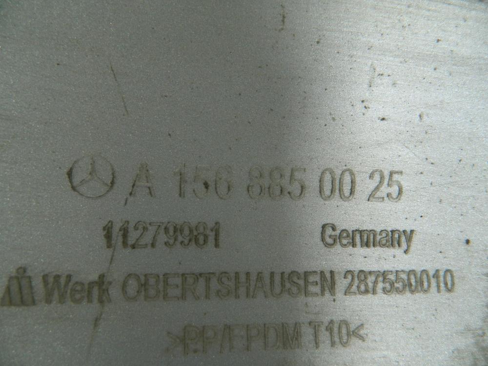 Юбка задняя Mercedes-Benz GLA-Class (X156) 2014>