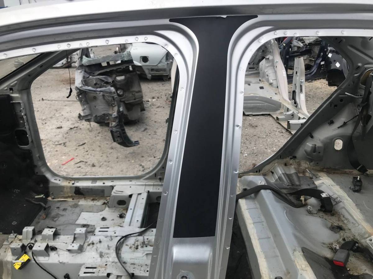 Порог со стойкой левый Chevrolet Cobalt (T250) 2011-2015