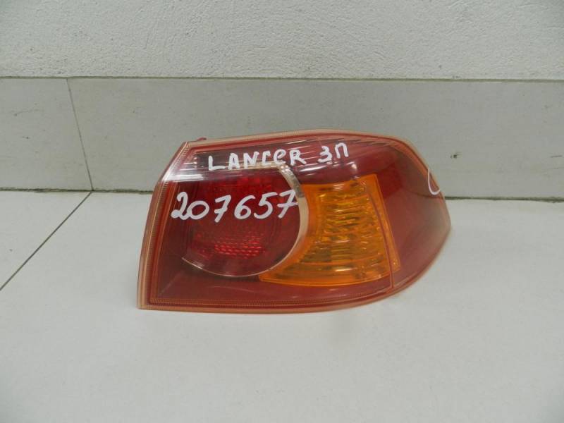 Фонарь задний наружный правый для Mitsubishi Lancer X (CX, CY)  2007>