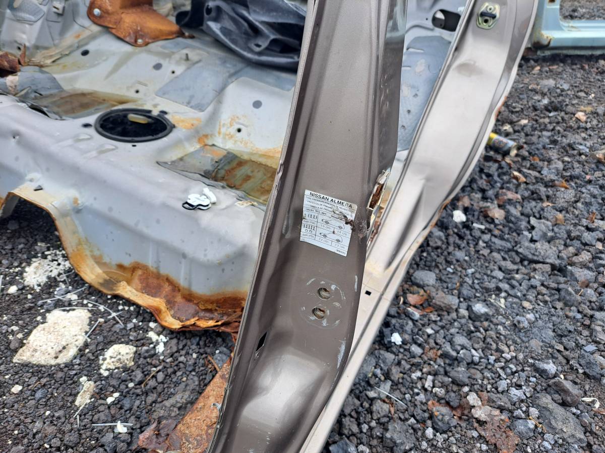 Порог со стойкой левый Nissan Almera (N16) 2000-2006