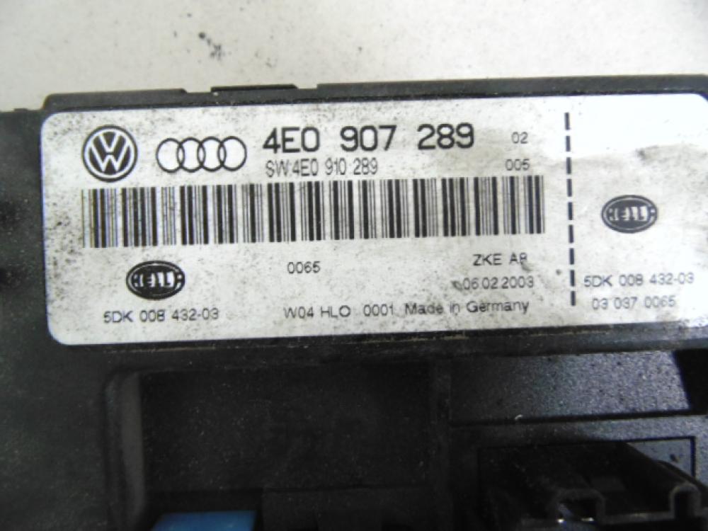 Блок комфорта для Audi A8 (D3, 4E) 2002-2010