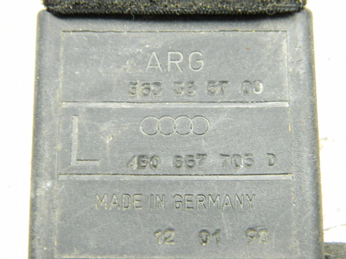 Ремень безопасности с пиропатроном Audi A6 (C5) 2000-2005