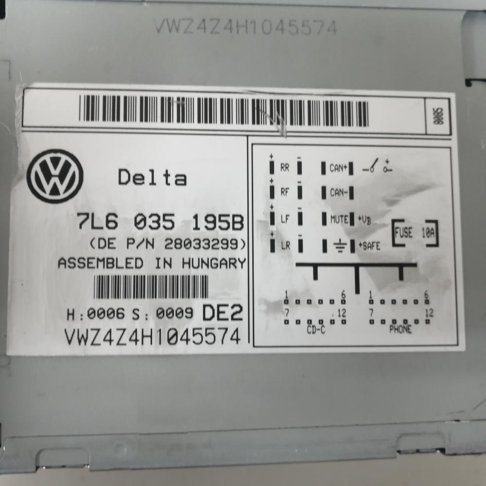 Магнитола для Volkswagen Touareg (7L) 2002-2010
