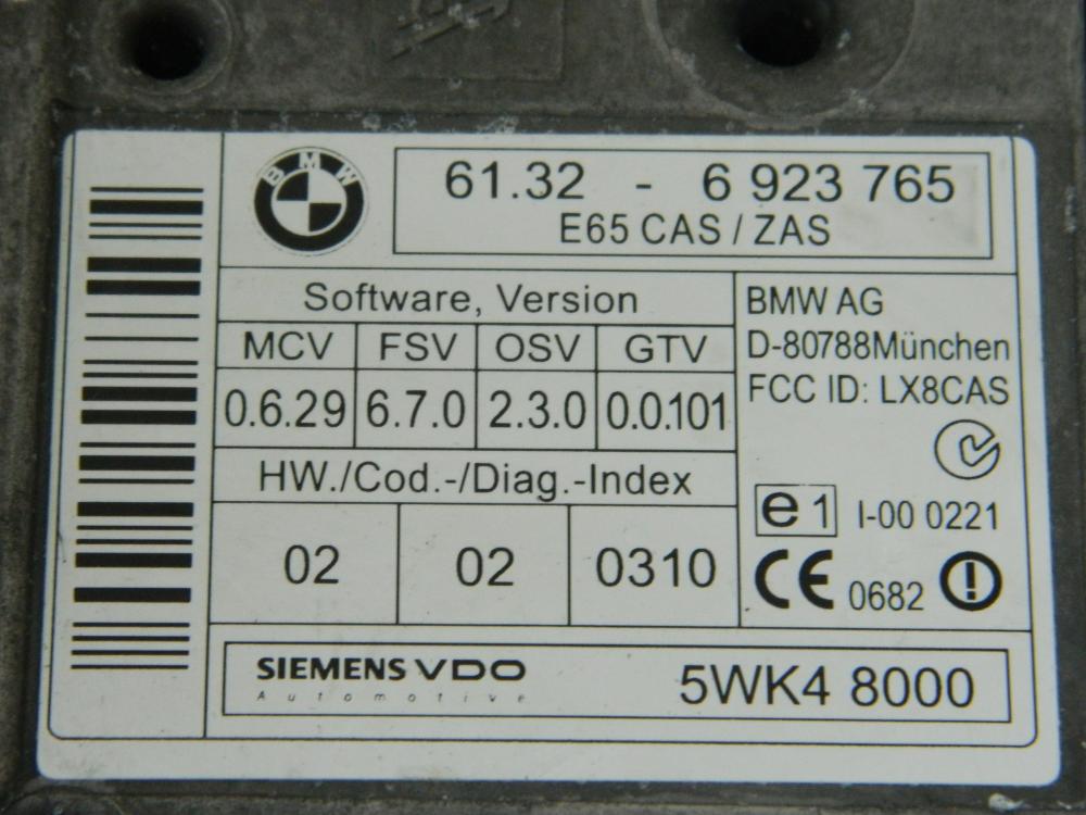 Замок зажигания для BMW 7-series 7-Series E65,E66 2001-2008