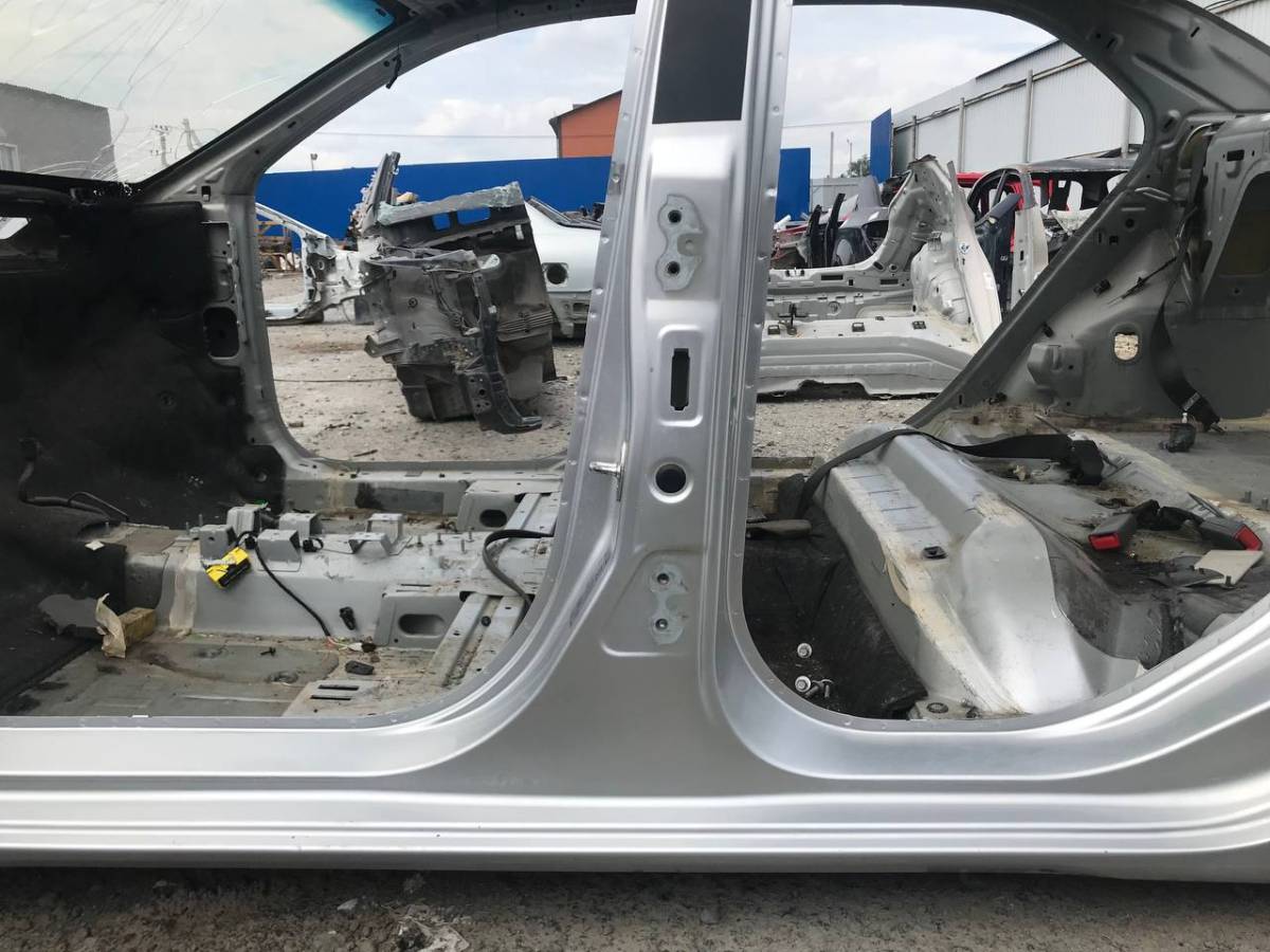 Порог со стойкой левый Chevrolet Cobalt (T250) 2011-2015