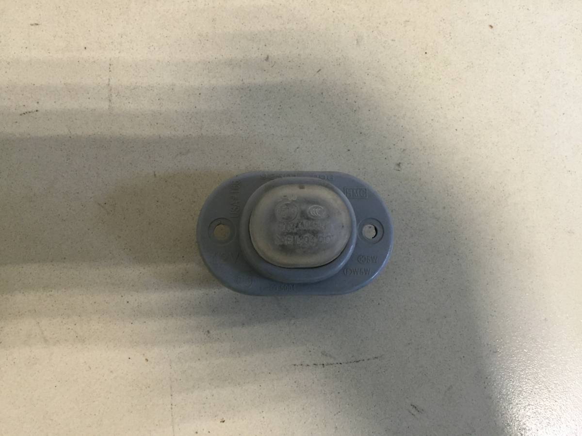 Фонарь подсветки номера Hyundai Getz 2002-2010