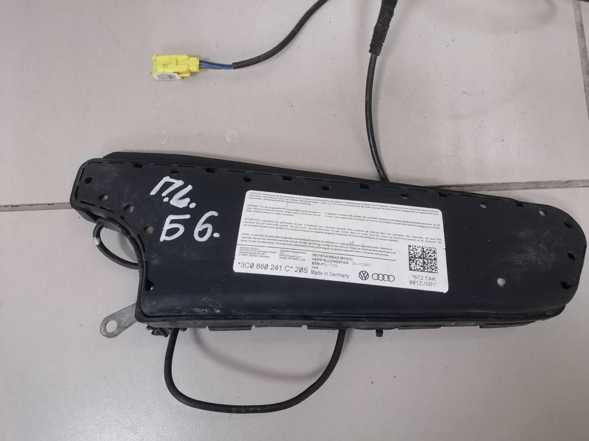 Подушка безопасности боковая (в сиденье) Volkswagen Passat B6 2005-2010