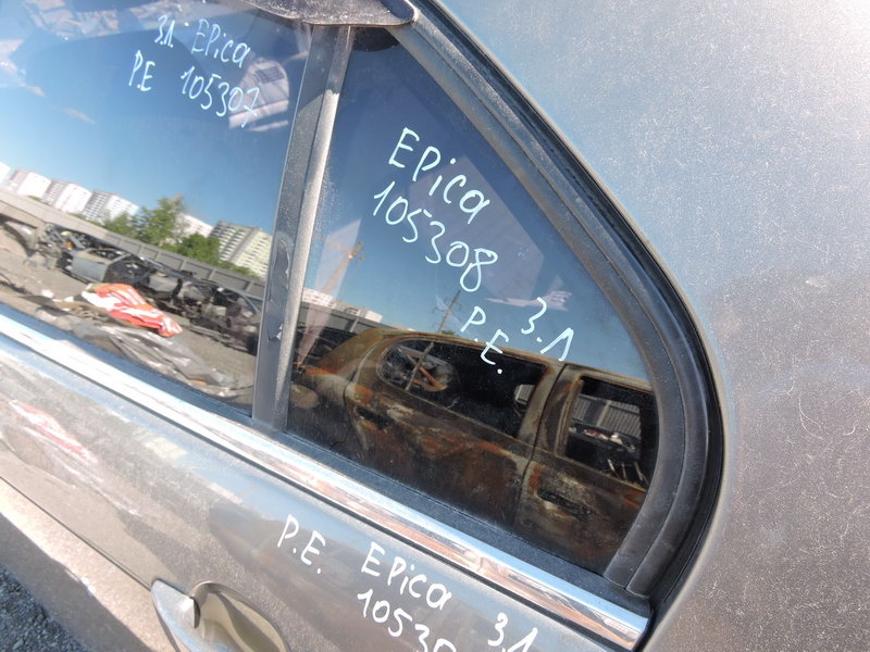Стекло двери задней левой (форточка) для Chevrolet Epica (V250) 2006-2012