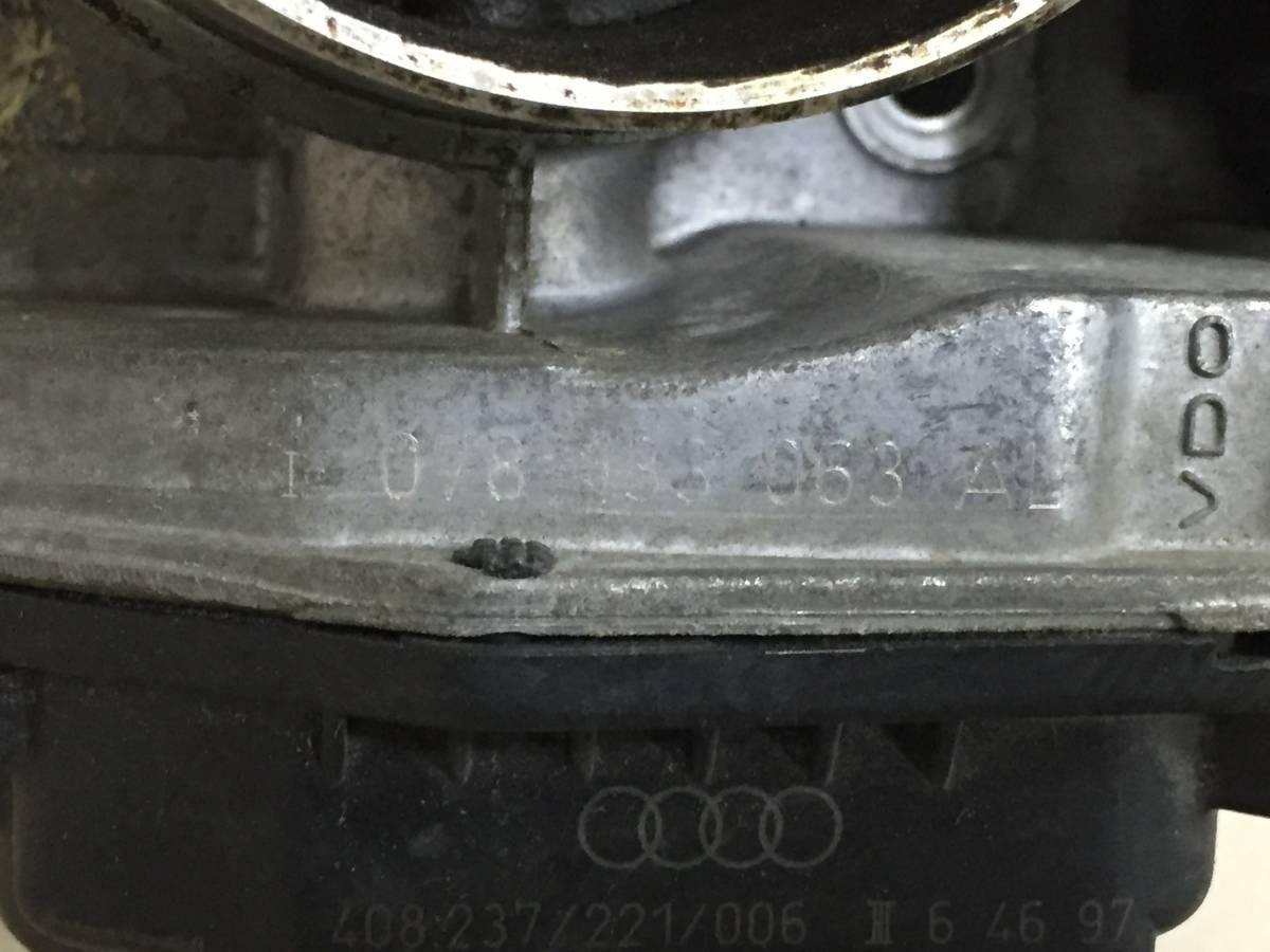 Заслонка дроссельная электрическая Audi A4 (B5) 1994-2001