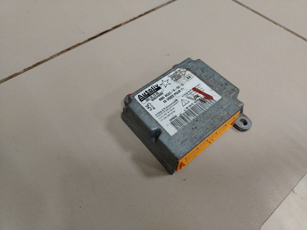 Блок управления AIR BAG Peugeot 206 1998-2012