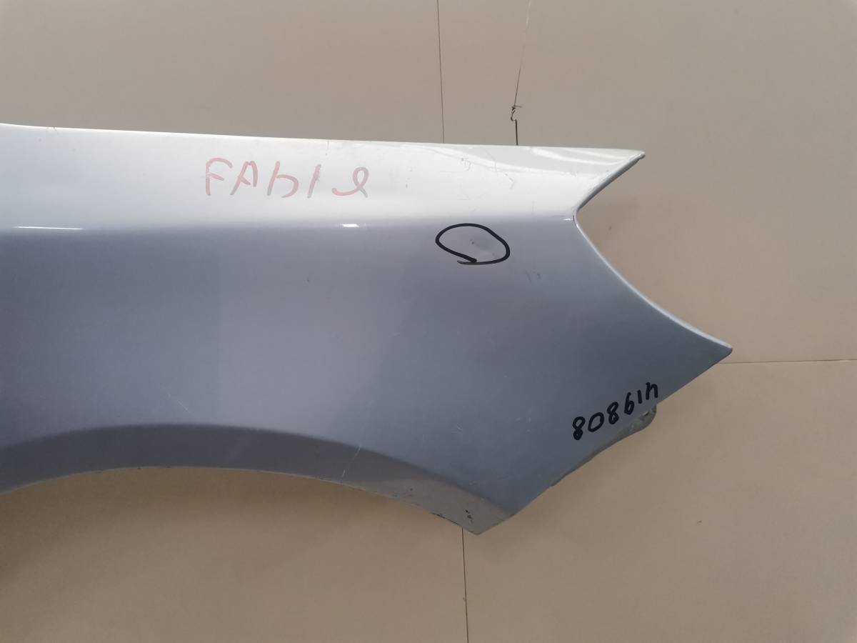 Крыло переднее правое Skoda Fabia (5J) 2007-2014