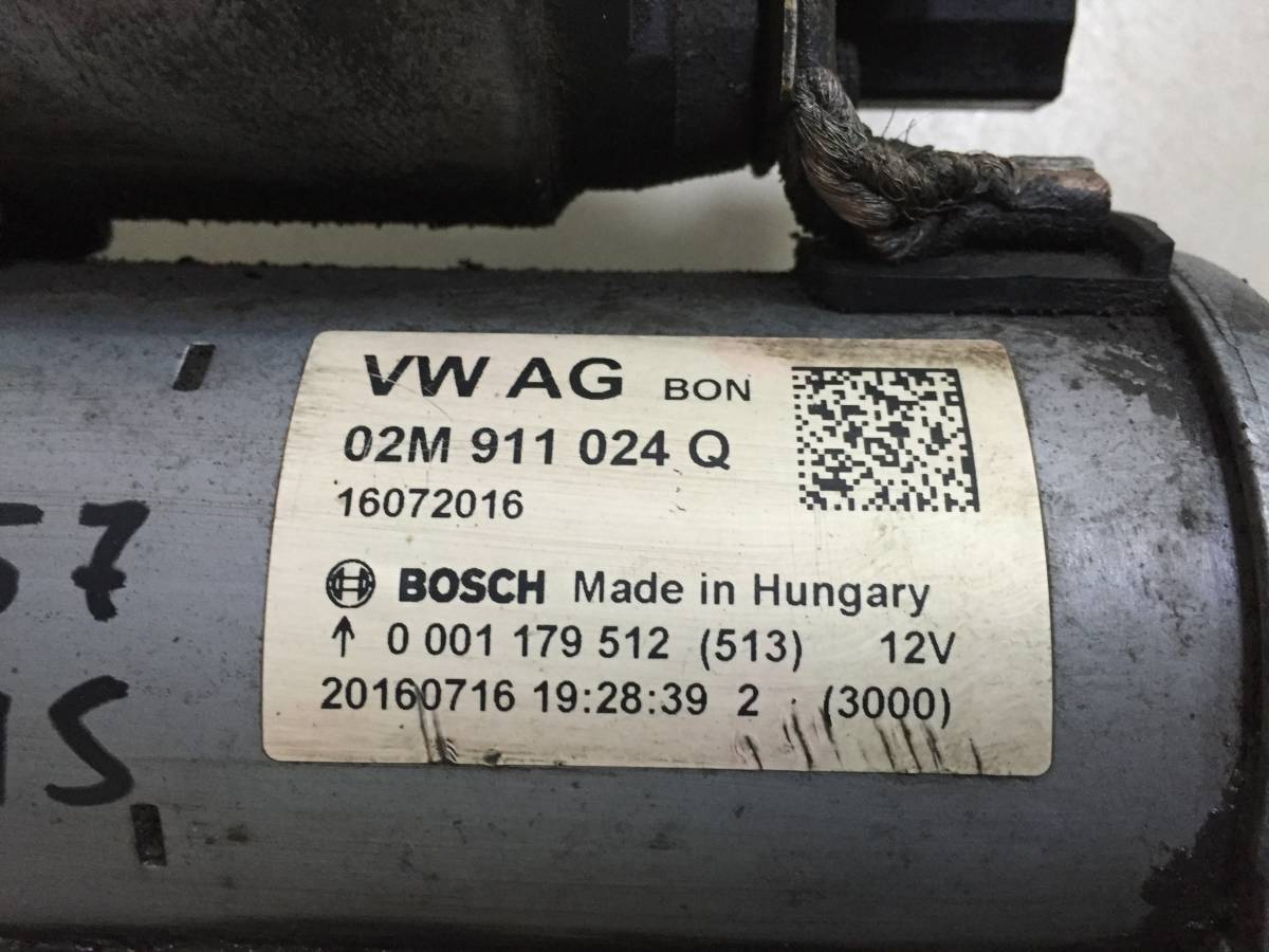 Стартер Volkswagen Polo (Sed RUS) 2011>
