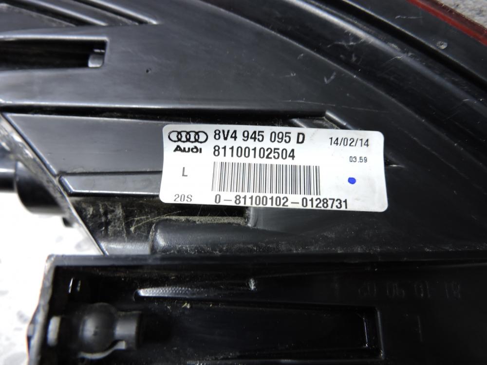 Фонарь задний наружный левый для Audi A3 (8V) 2013>