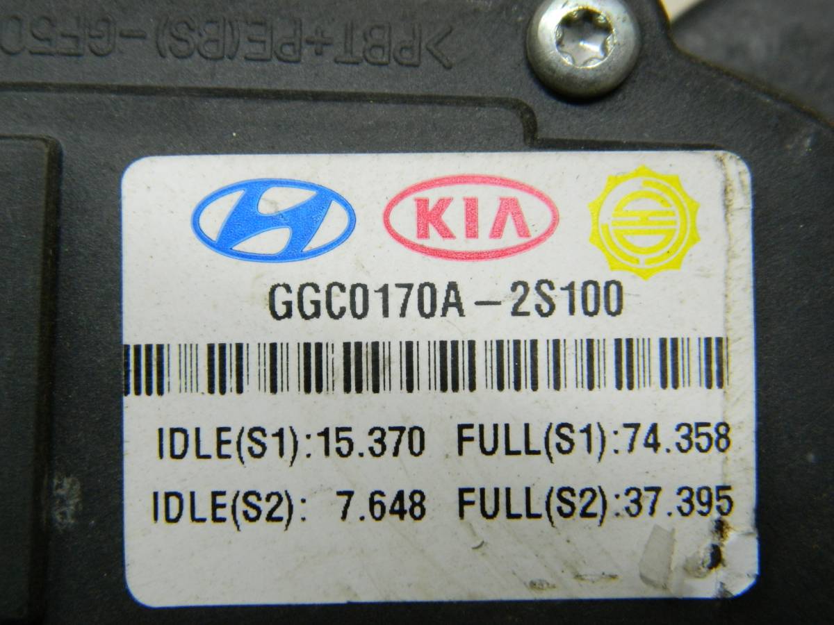 Педаль газа Kia Sportage 3 (SL) 2010-2015