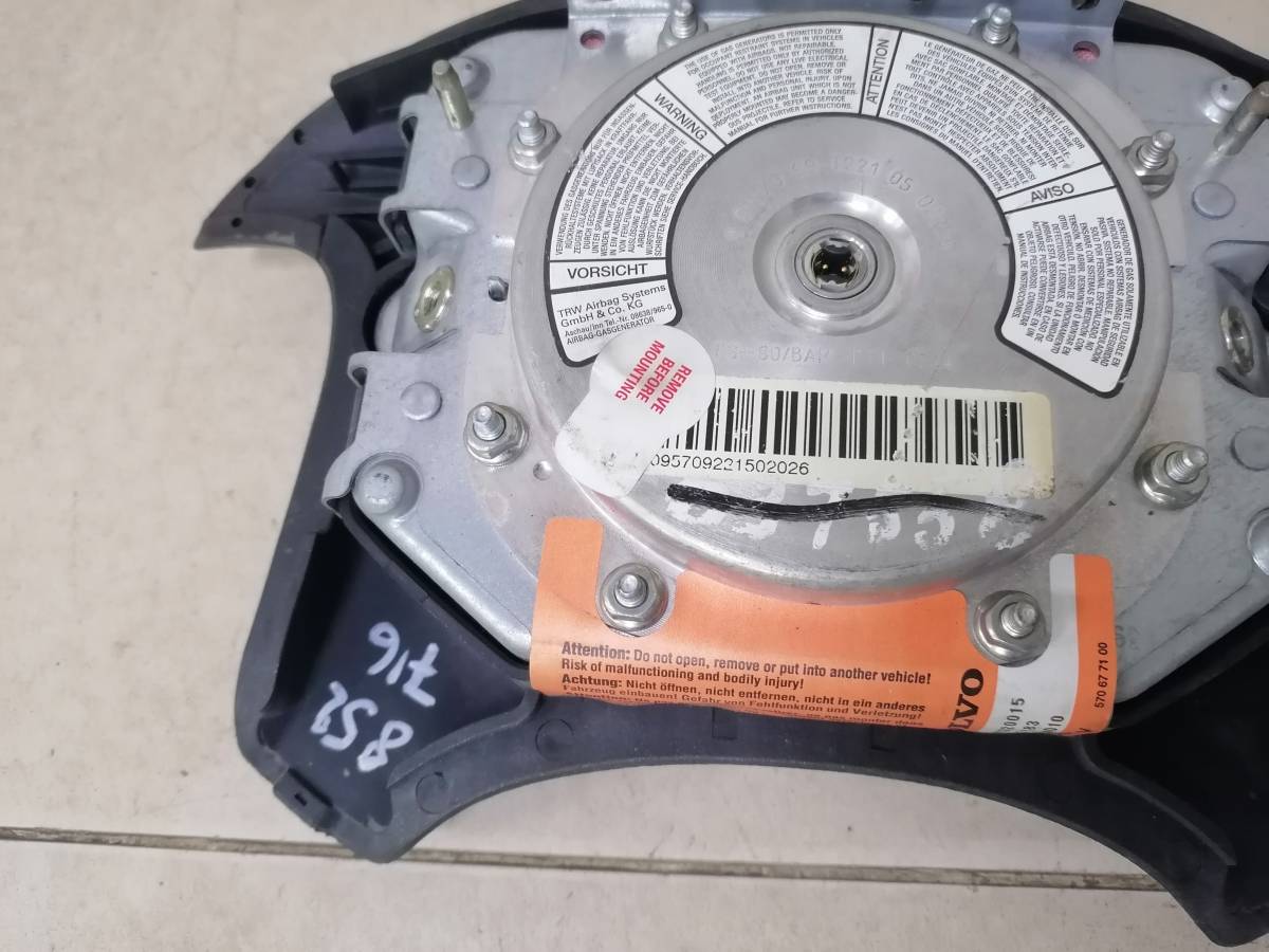 Подушка безопасности в рулевое колесо Volvo S40 1995-2004