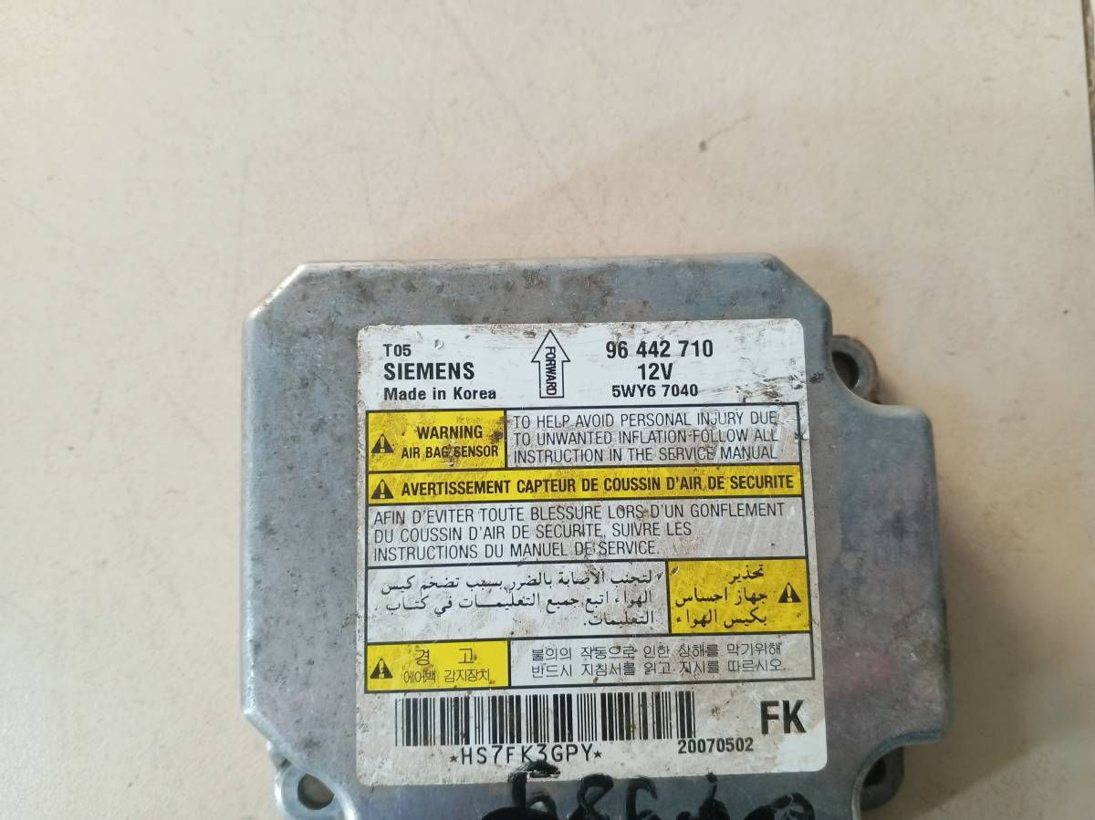 Блок управления AIR BAG Chevrolet Aveo T250 2005-2011