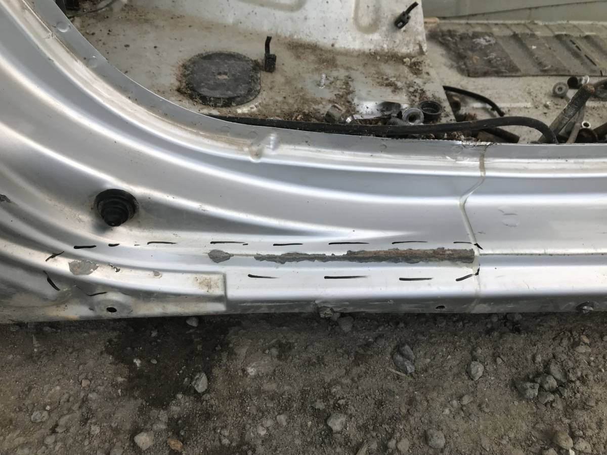 Порог со стойкой правый Renault Duster 2012>