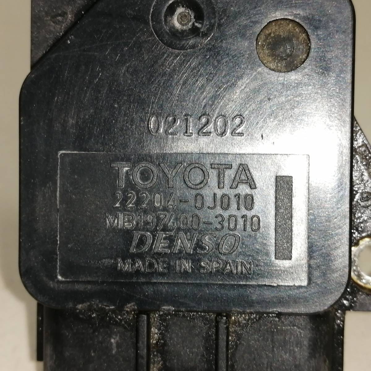 Датчик расхода воздуха (массметр, дмрв) Toyota Corolla E120 2001-2007