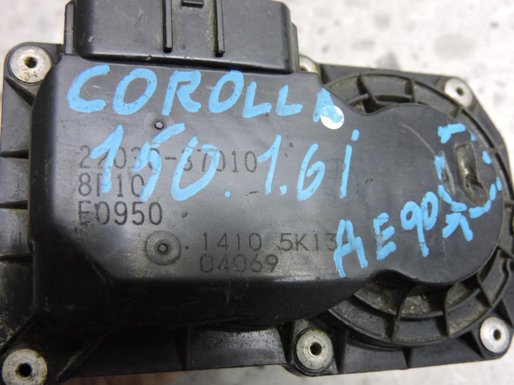 Заслонка дроссельная электрическая для Toyota Corolla E150 2006-2013