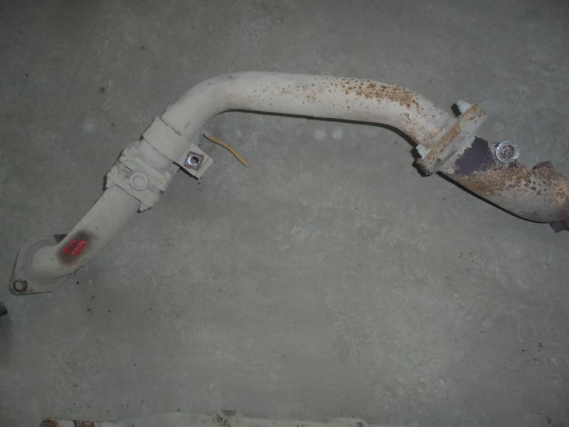 Приемная труба глушителя для Mazda BT-50 2006-2012
